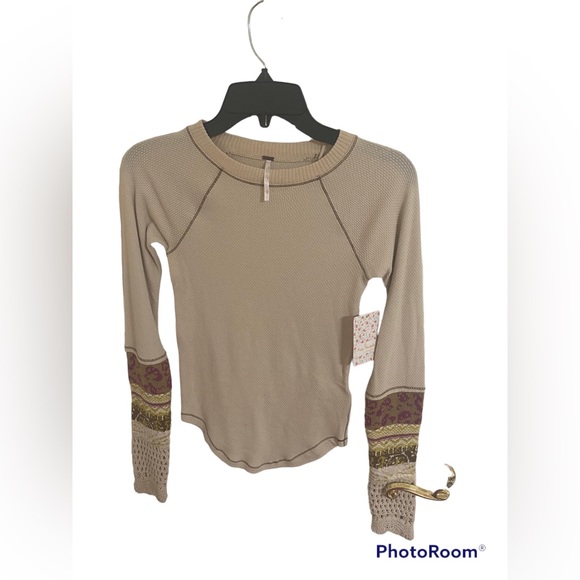 Free People Sweaters - NWT Free People Linen Combo Size XS